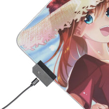 Load image into Gallery viewer, Kagura (Gintama) RGB LED Mouse Pad (Desk Mat)
