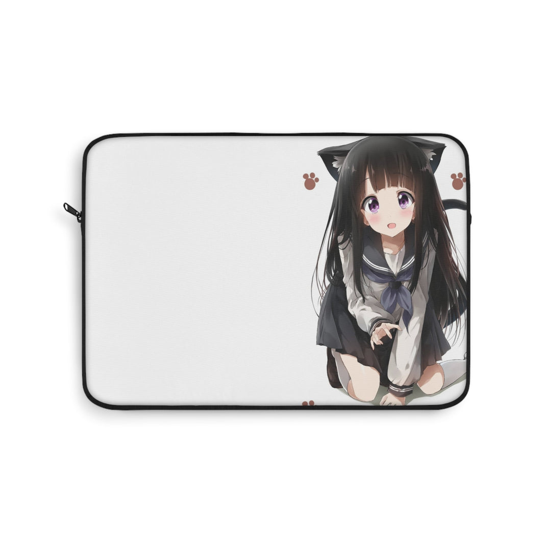 Eru Chitanda  Cat form Laptop Sleeve