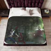 Load image into Gallery viewer, Anime Black Clover Sherpa Blanket
