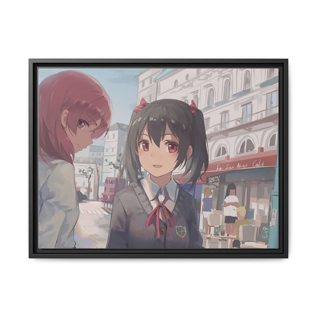 Anime Love Live! Canvas Framed Art Print
