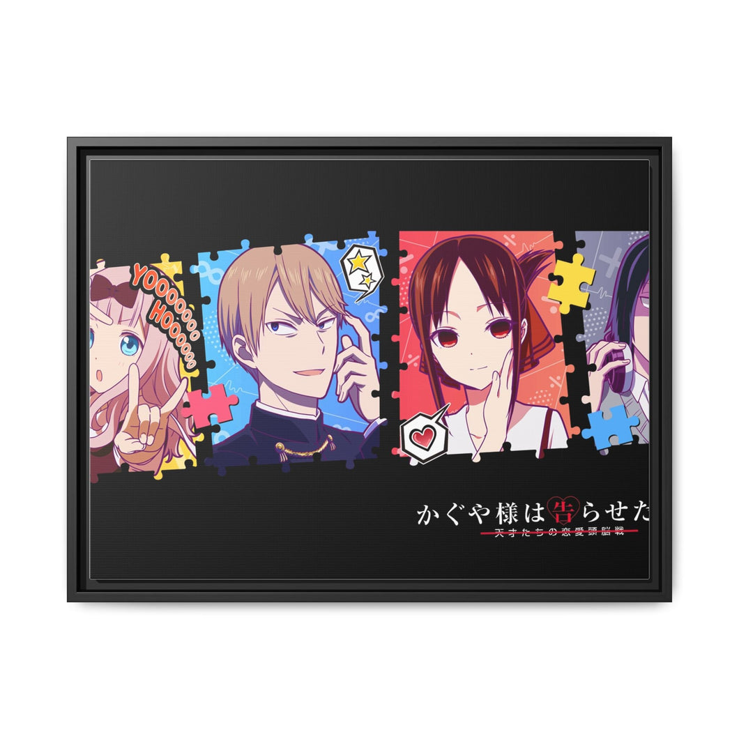 Anime Kaguya-sama: Love is War Canvas Framed Art Print