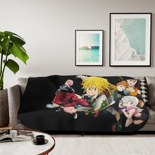 Load image into Gallery viewer, Deadly sins group Sherpa Blanket
