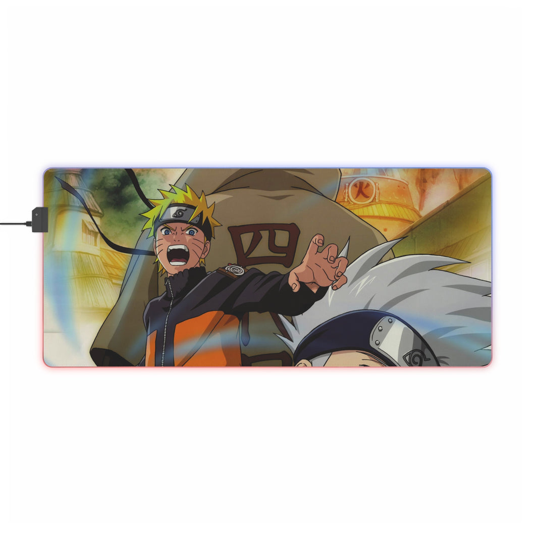 Anime Naruto RGB LED Mouse Pad (Desk Mat)