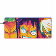 Load image into Gallery viewer, Anime One Piece RGB LED Mouse Pad (Desk Mat)
