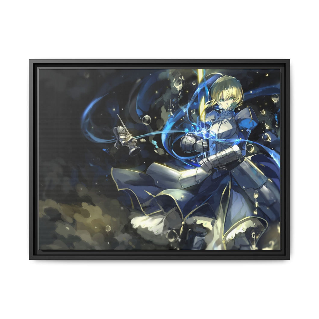 Energy Canvas Framed Art Print