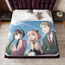 Load image into Gallery viewer, Anime Spy x Family Sherpa Blanket

