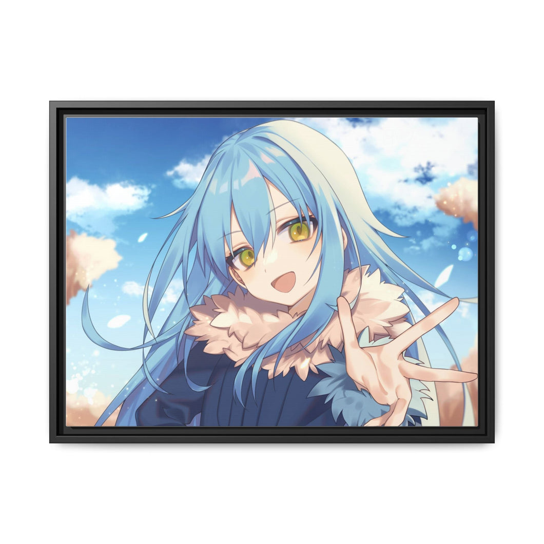That Time I Got Reincarnated As A Slime Canvas Framed Art Print