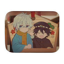Load image into Gallery viewer, Fukuzawa Yukichi &amp; Ranpo Edogawa Sherpa Blanket
