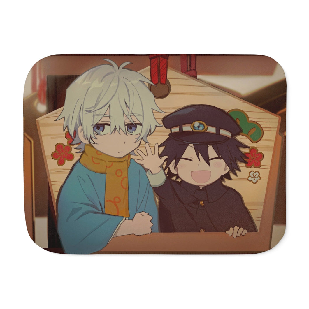 Fukuzawa Yukichi & Ranpo Edogawa Sherpa Blanket