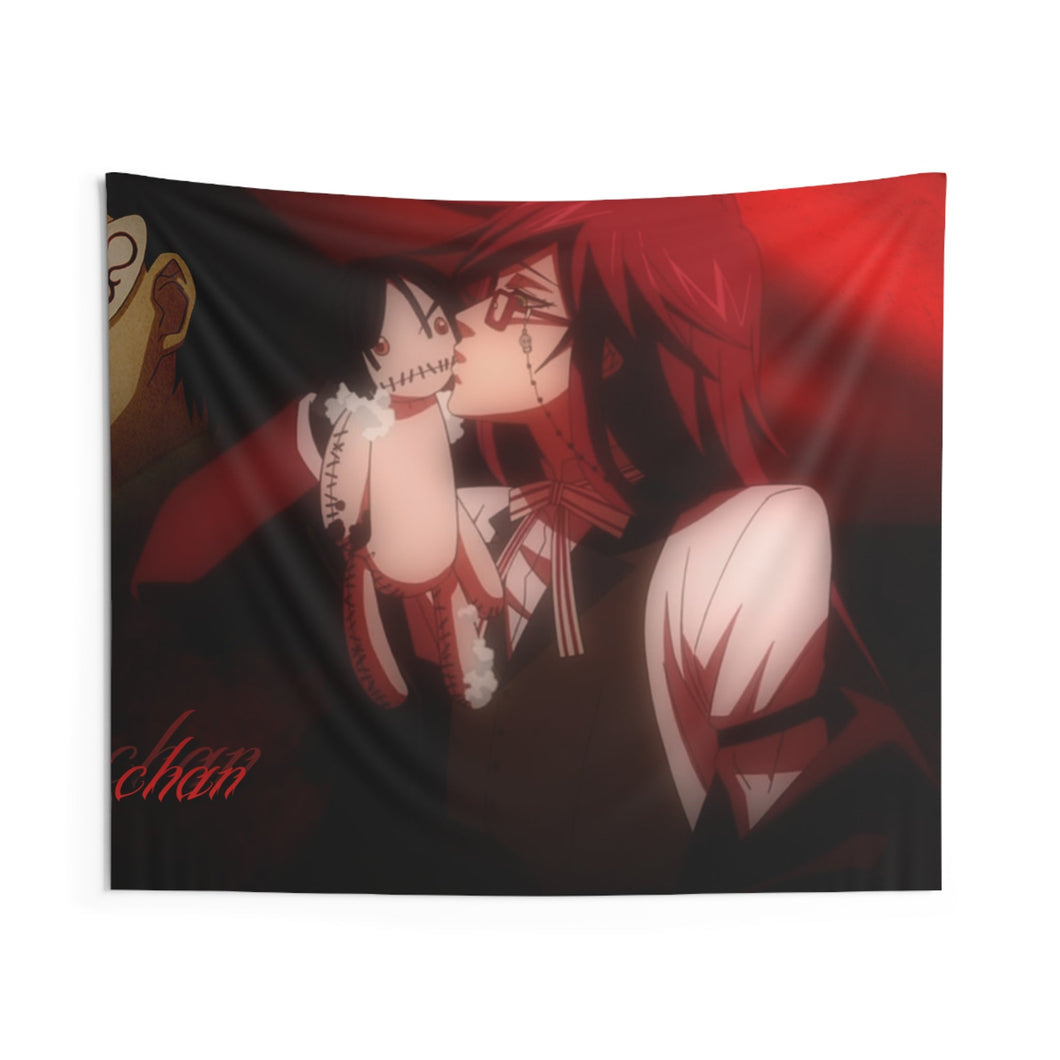 Sebas-chan Indoor Wall Tapestry