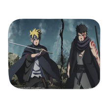 Load image into Gallery viewer, Anime Boruto Sherpa Blanket

