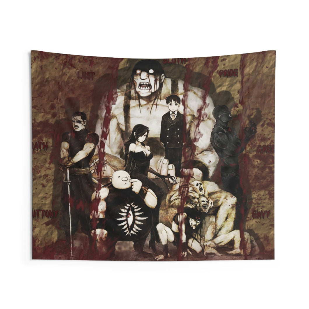 Anime FullMetal Alchemist Indoor Wall Tapestry