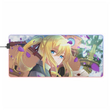 Load image into Gallery viewer, Violet Evergarden RGB LED Mouse Pad (Desk Mat)
