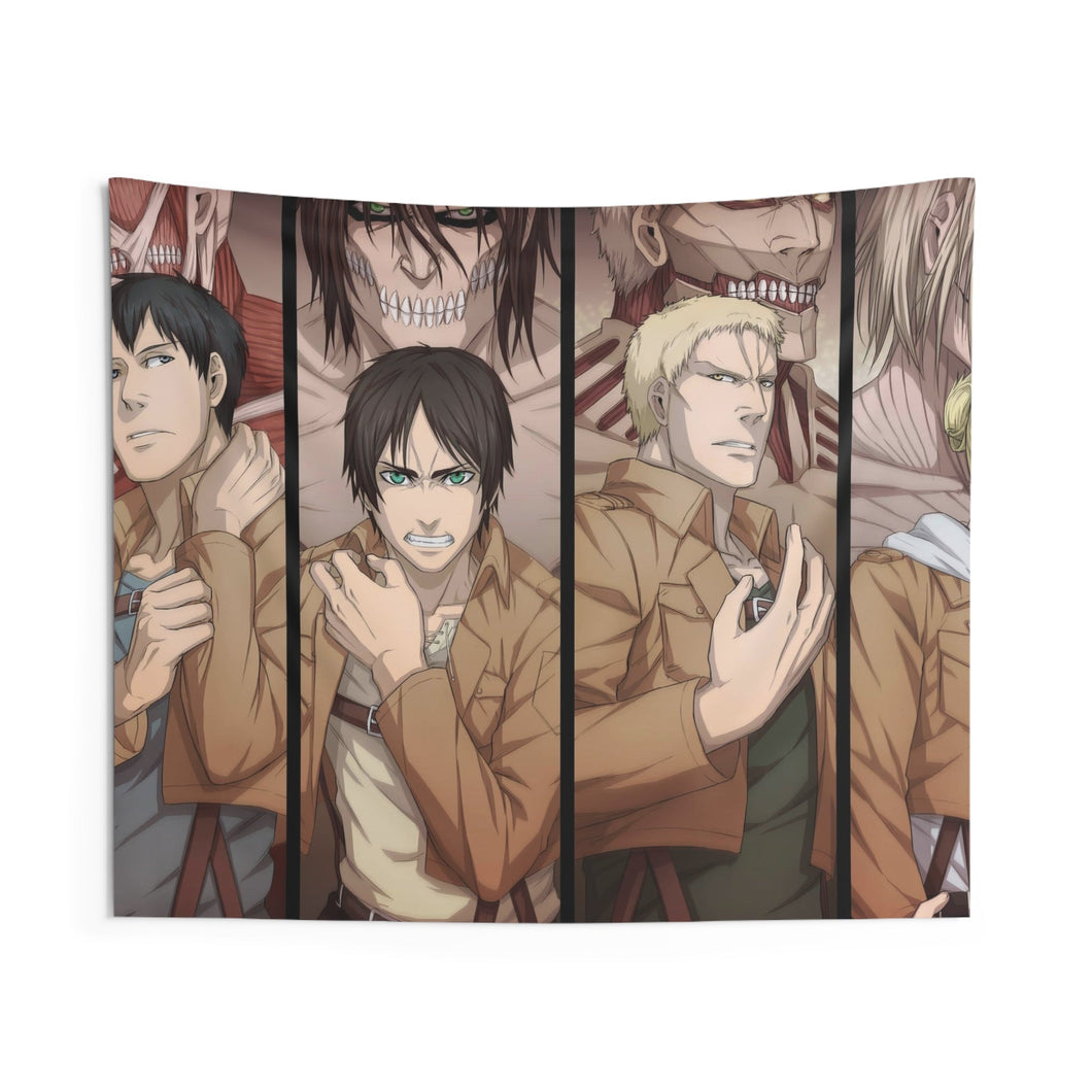 Anime Attack On Titan Indoor Wall Tapestry