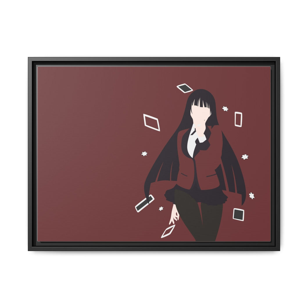 Kakegurui Yumeko Jabami Canvas Framed Art Print