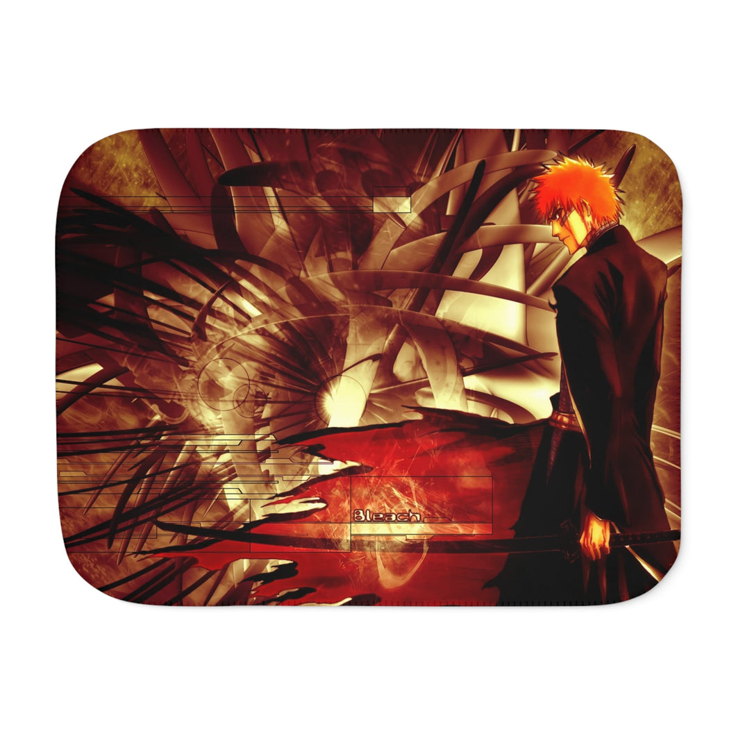 Ichigo Kurosaki (Bleach) Sherpa Blanket
