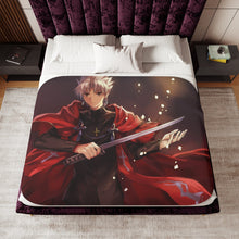 Load image into Gallery viewer, Anime Fate/Apocrypha Sherpa Blanket
