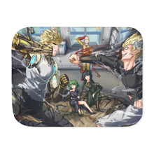 Load image into Gallery viewer, Anime One-Punch Man Sherpa Blanket

