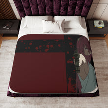 Load image into Gallery viewer, Anime Elfen Lied Sherpa Blanket
