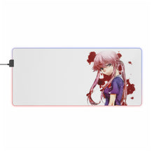 Load image into Gallery viewer, Mirai Nikki Yuno Gasai RGB LED Mouse Pad (Desk Mat)
