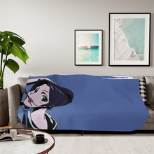 Load image into Gallery viewer, Anime Samurai Champloor Sherpa Blanket
