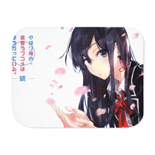 Load image into Gallery viewer, My Teen Romantic Comedy SNAFU Yukino Yukinoshita Sherpa Blanket
