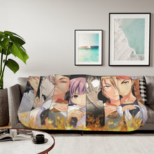 Load image into Gallery viewer, Anime Food Wars: Shokugeki no Soma Sherpa Blanket
