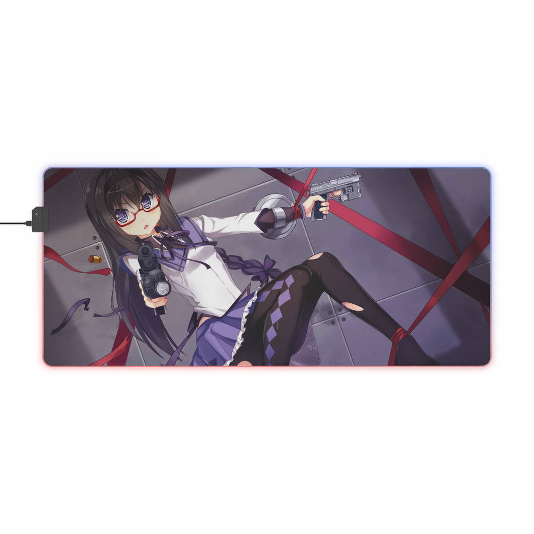 Puella Magi Madoka Magica RGB LED Mouse Pad (Desk Mat)