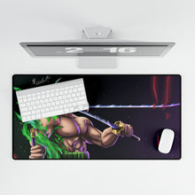 Load image into Gallery viewer, Roronoa Zoro Mouse Pad (Desk Mat)

