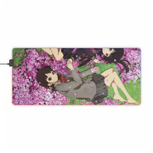 Load image into Gallery viewer, Jigoku Shōjo RGB LED Mouse Pad (Desk Mat)
