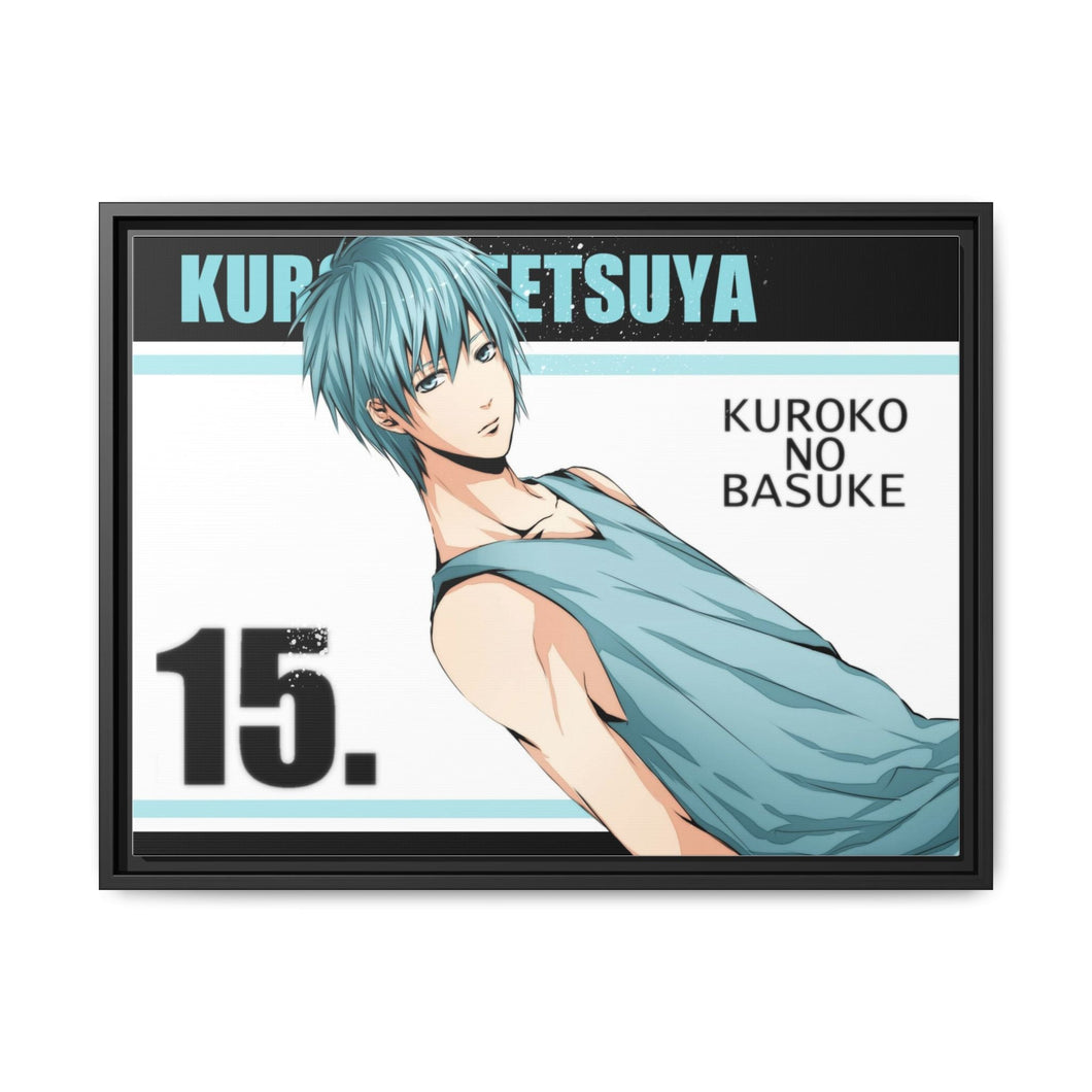Anime Kuroko's Basketballr Canvas Framed Art Print