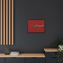 Load image into Gallery viewer, The Seven Deadly Sins Canvas Framed Art Print
