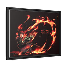 Load image into Gallery viewer, Tanjiro Kamado Canvas Framed Art Print
