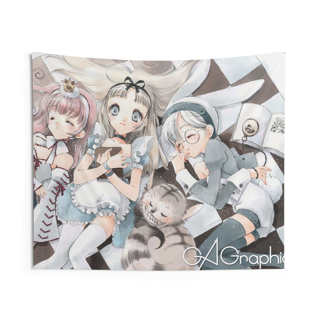 Anime Alice In Wonderland Indoor Wall Tapestry