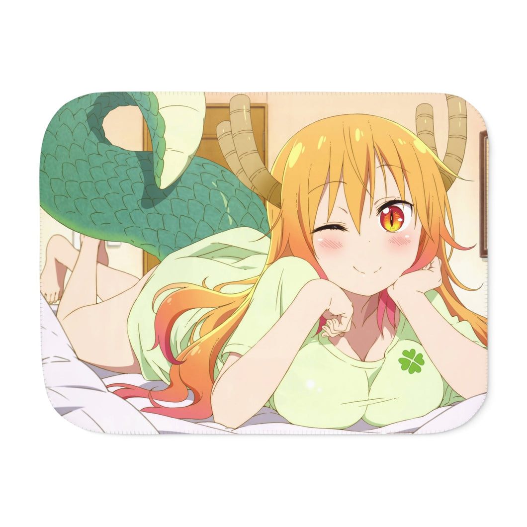 Miss Kobayashi's Dragon Maid Kobayashi San Chi No Maid Dragon, Tohru Sherpa Blanket