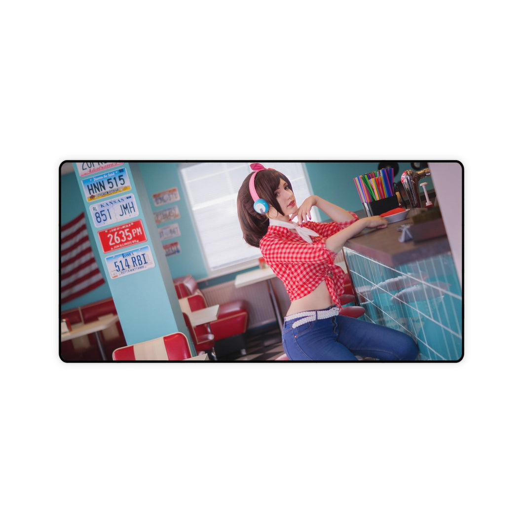 Women Cosplay Mouse Pad (Desk Mat)
