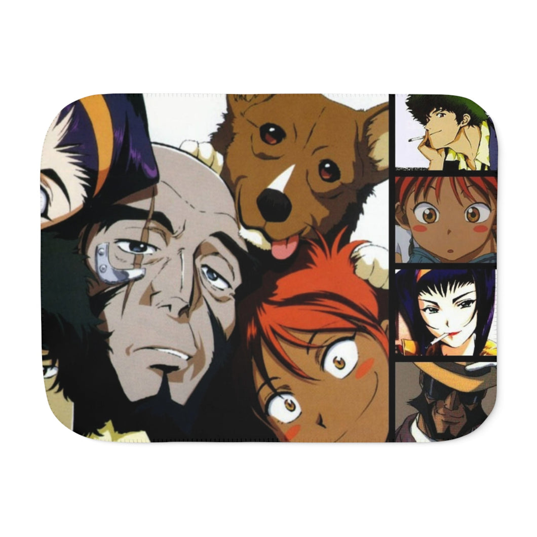 Anime Cowboy Bebopr Sherpa Blanket