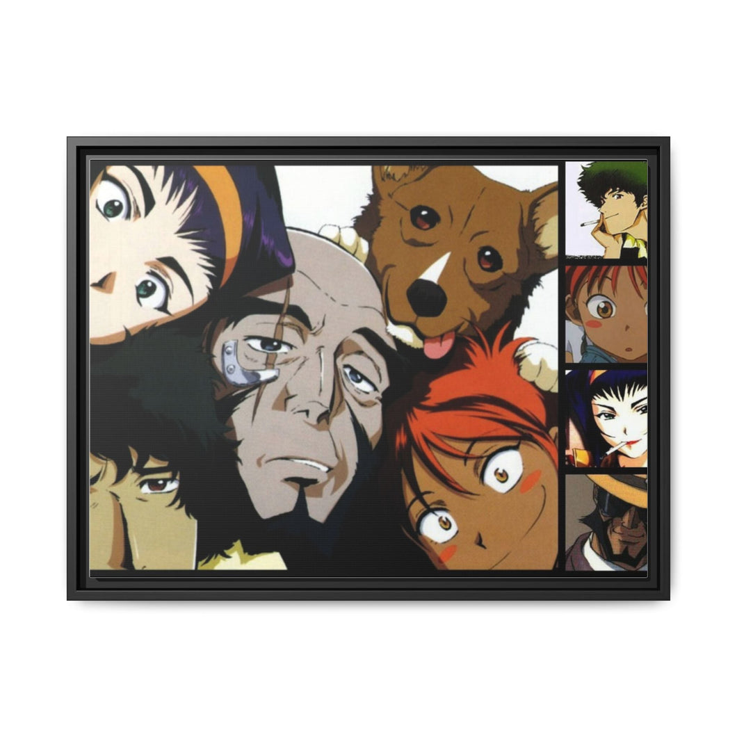 Anime Cowboy Bebopr Canvas Framed Art Print