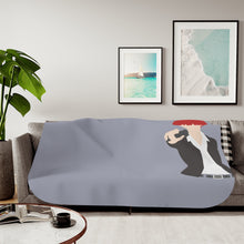 Load image into Gallery viewer, Assassination Classroom Karma Akabane Sherpa Blanket
