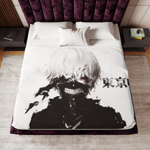 Load image into Gallery viewer, kaneki ken Sherpa Blanket
