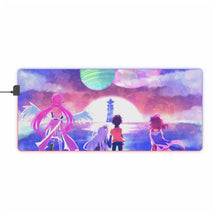 Load image into Gallery viewer, No Game No Life RGB LED Mouse Pad (Desk Mat)
