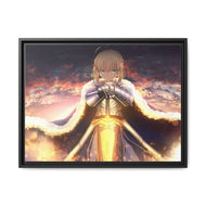 Fate/Stay Night Canvas Framed Art Print