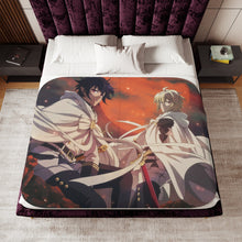 Load image into Gallery viewer, Anime Seraph of the Endr Sherpa Blanket
