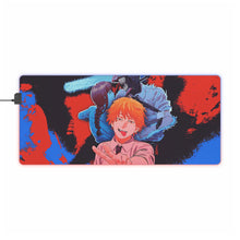 Load image into Gallery viewer, Chainsaw Man RGB LED Mouse Pad (Desk Mat)
