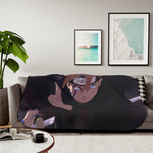 Load image into Gallery viewer, Boruto Uzamaki Sherpa Blanket
