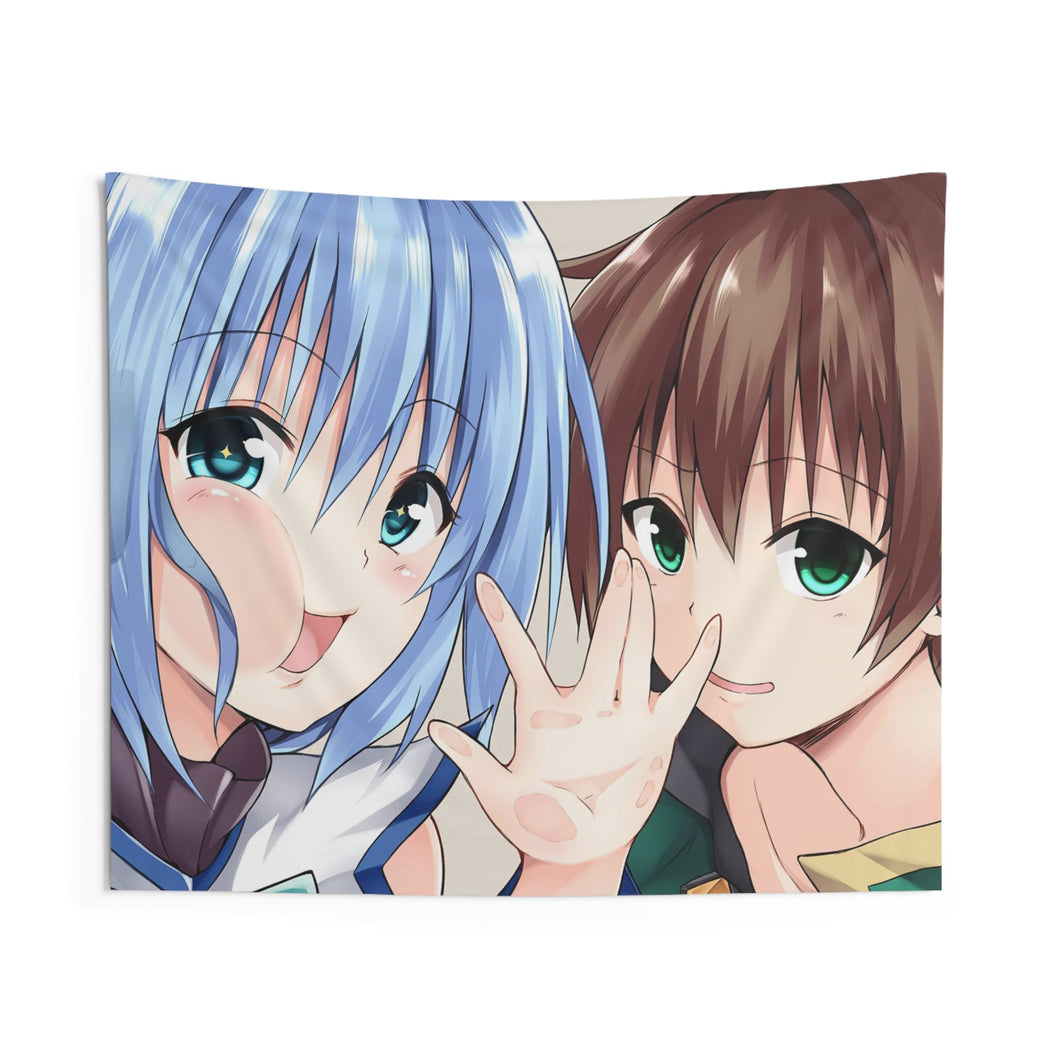 KonoSuba - God’s blessing on this wonderful world!! Indoor Wall Tapestry