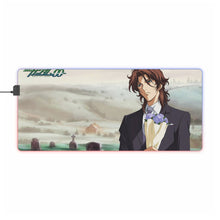 Load image into Gallery viewer, Anime Mobile Suit Gundam 00 RGB LED Mouse Pad (Desk Mat)
