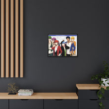 Load image into Gallery viewer, Kuroko&#39;s Basketball Tetsuya Kuroko, Daiki Aomine, Atsushi Murasakibara Canvas Framed Art Print
