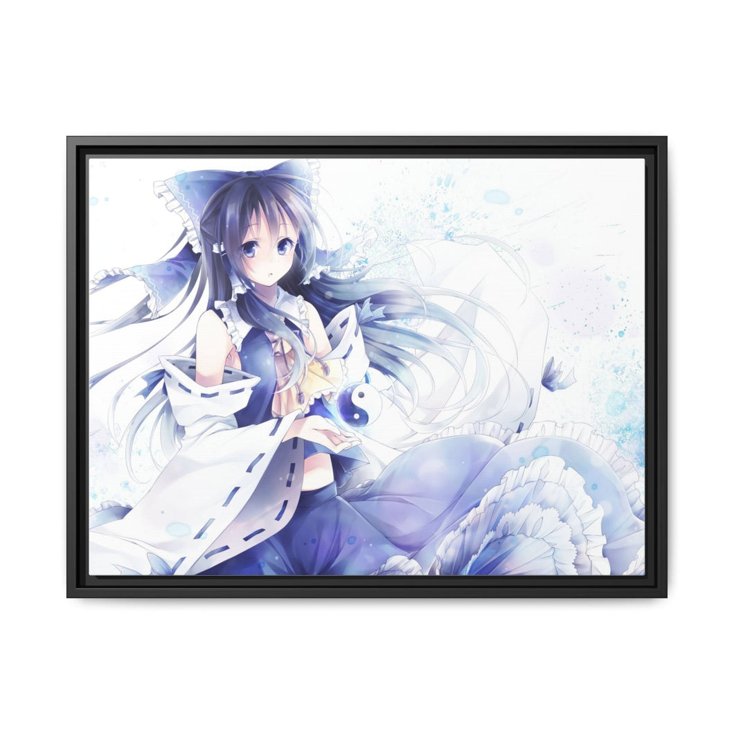 Yin and Yang Canvas Framed Art Print