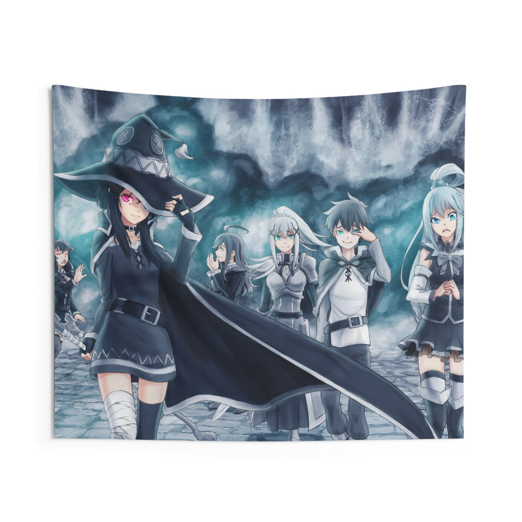 KonoSuba - God’s blessing on this wonderful world!! Indoor Wall Tapestry